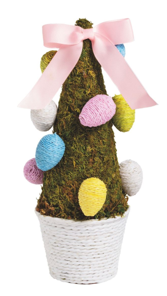 LARGE MOSS EASTER EGG TREE