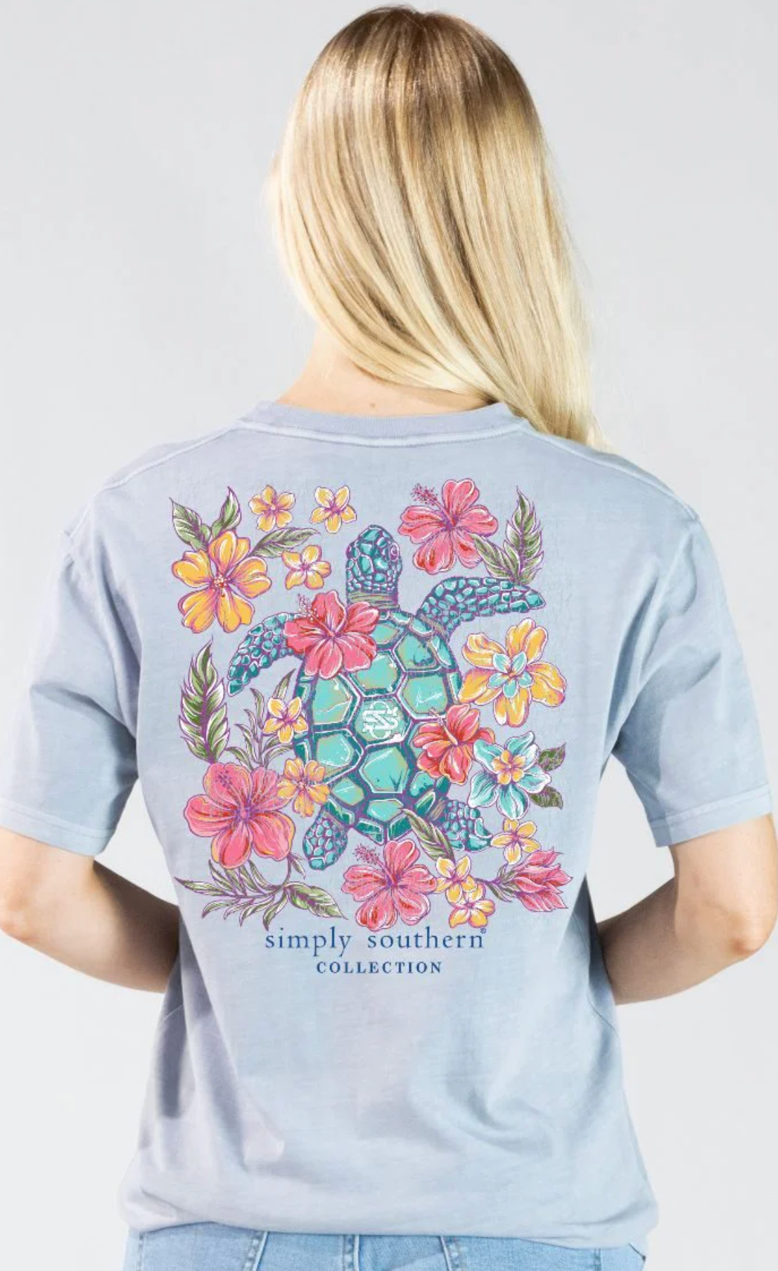 SIMPLY SOUTHERN MINERAL WASH TURTLE SHORT SLEEVE
