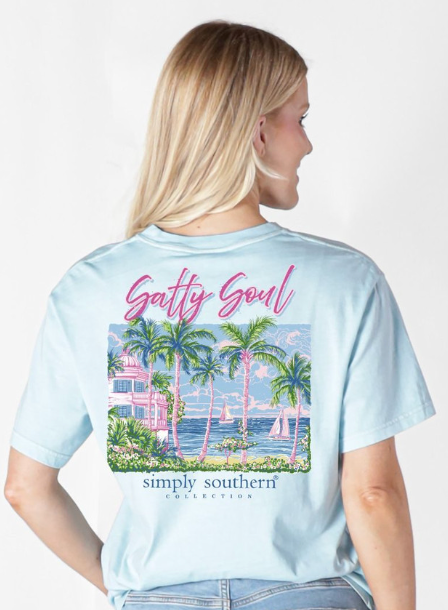SIMPLY SOUTHERN SALTY SOUL SHORT SLEEVE