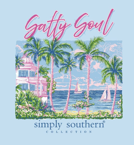 SIMPLY SOUTHERN SALTY SOUL SHORT SLEEVE