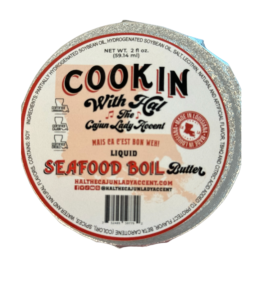 COOKIN WITH HAL SEAFOOD BOIL BUTTA 2 OZ CUPS