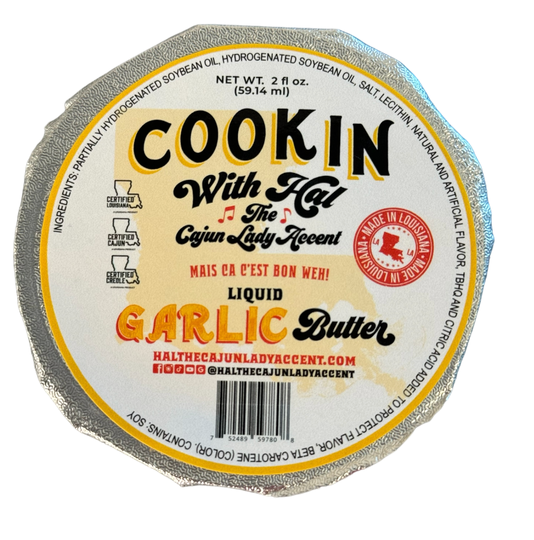 COOKIN WITH HAL GARLIC BUTTA 2 OZ CUPS
