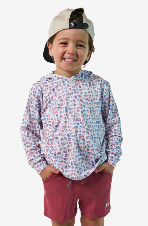 BURLEBO YOUTH POLO OLD GLORY