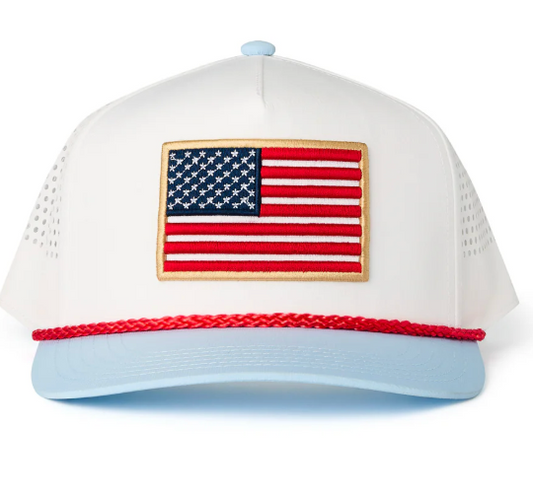 BURLEBO PERFORMANCE CAP OLD GLORY
