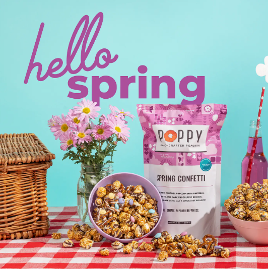 POPPY SPRING CONFETTI POPCORN