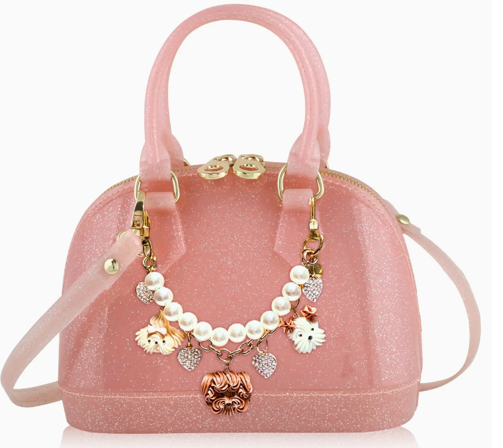 THE CARRYING KIND CATE PUPPY LOVE PURSE