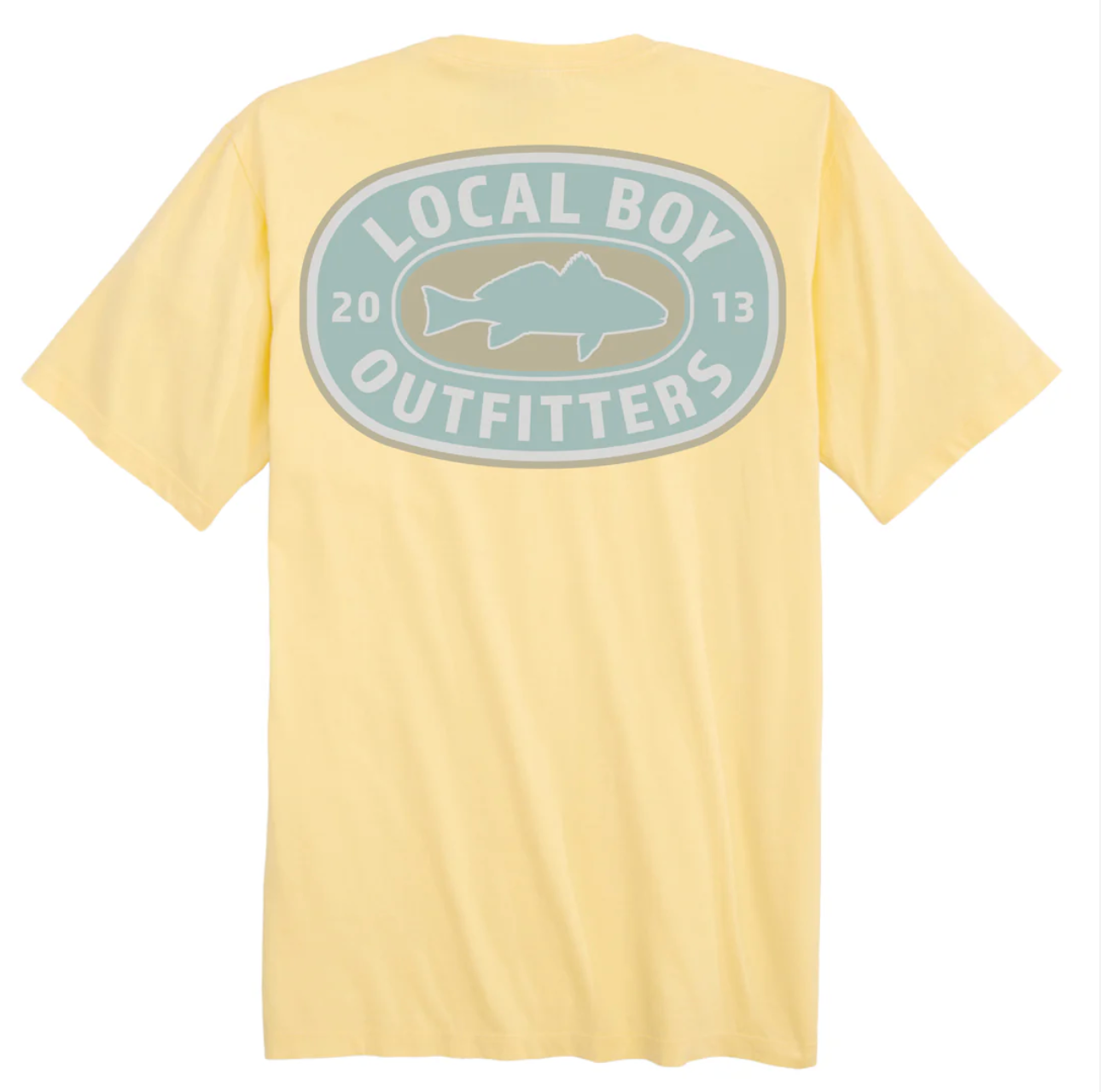 LOCAL BOY YOUTH SANDY RED SS TEE BANANA