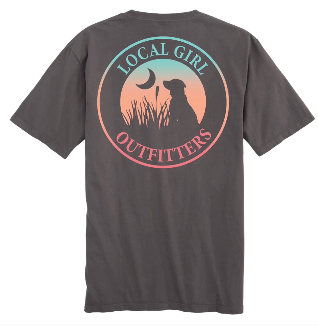 LOCAL BOY PATRIOTIC SS TEE GRAY