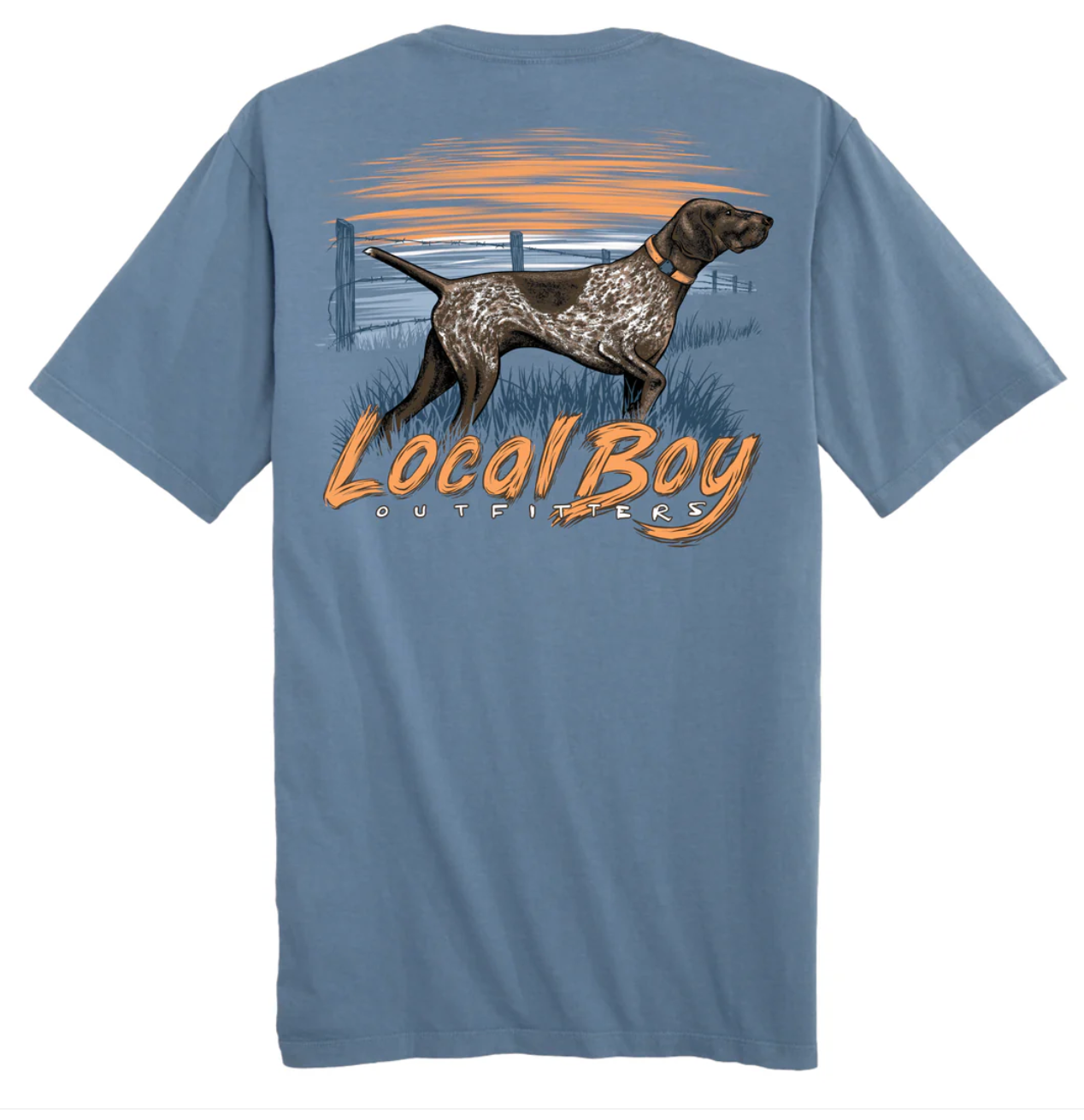 LOCAL BOY TODDLER GSP SUNSET SS TEE SLATE