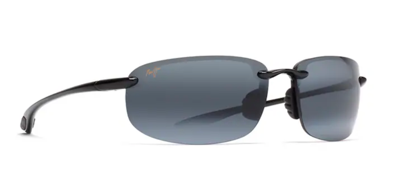 MAUI JIM GREY HOOKIPA GLOSS BLACK