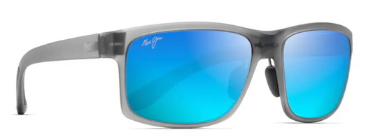 MAUI JIM BLUE POKOWA ARCH TRANSLUCENT MATTE GREY