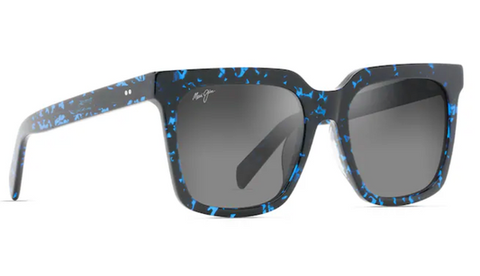 MAUI JIM GREY ROOFTOPS BLUE TORTOISE