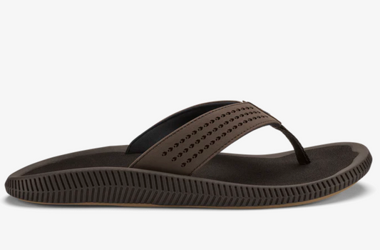 OLUKAI MENS ULELE DARK JAVA/DARK JAVA