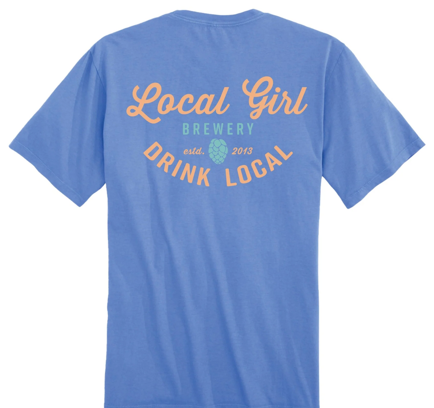 LOCAL GIRL  BREWERY SS TEE MARINA