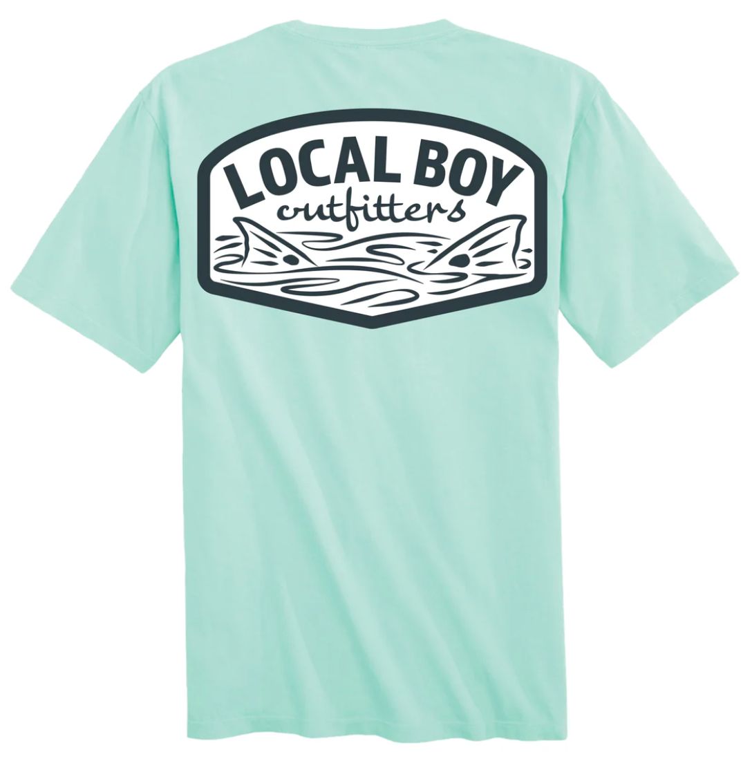 LOCAL BOY YOUTH FISH TAILS SS TEE ISLAND REEF