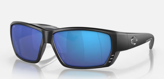 COSTA TUNA ALLEY 11 MATTE BLACK BLUE MIRROR SUNGLASSES 580G