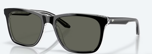 COSTA GRAVELS BLACK GRAY SUNGLASSES 580G