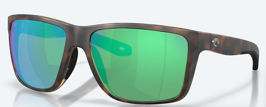 COSTA BROADBILL II XL MATTE TORTOISE GREEN MIRROR SUNGLASSES 580 G