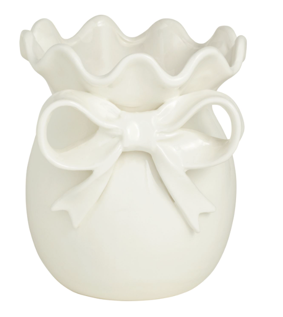 LARGE BOW VASE