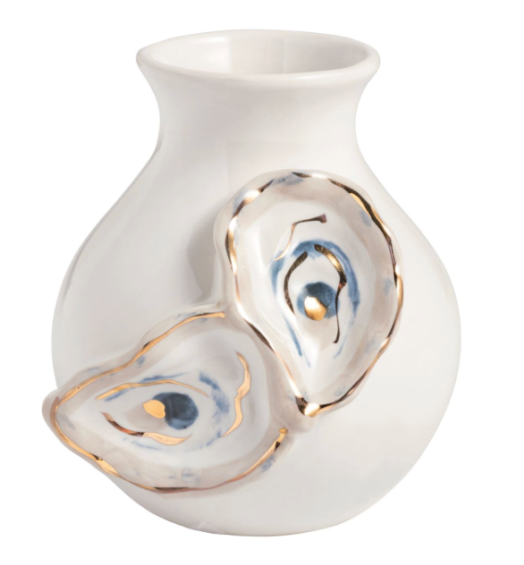 SMALL OYSTER SHELL BUD VASE