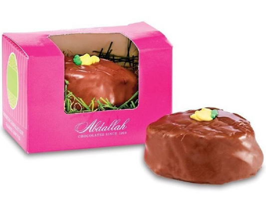 ABDALLAH 2.5 OZ MILK CHOCOLATE PEANUT BUTTER EGG DECORATED