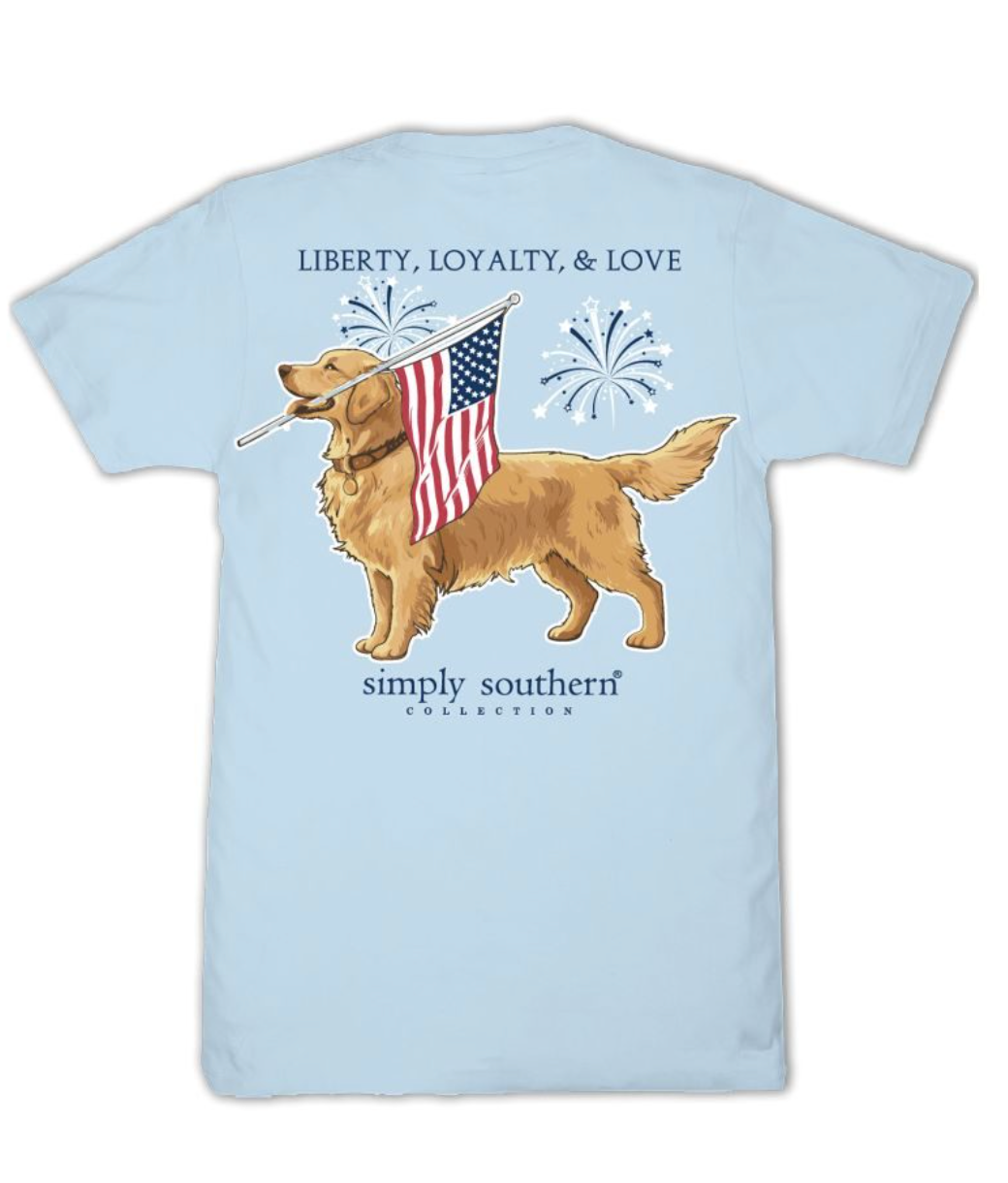 SIMPLY SOUTHERN LOYALTY ICE SHORT SLEEVE