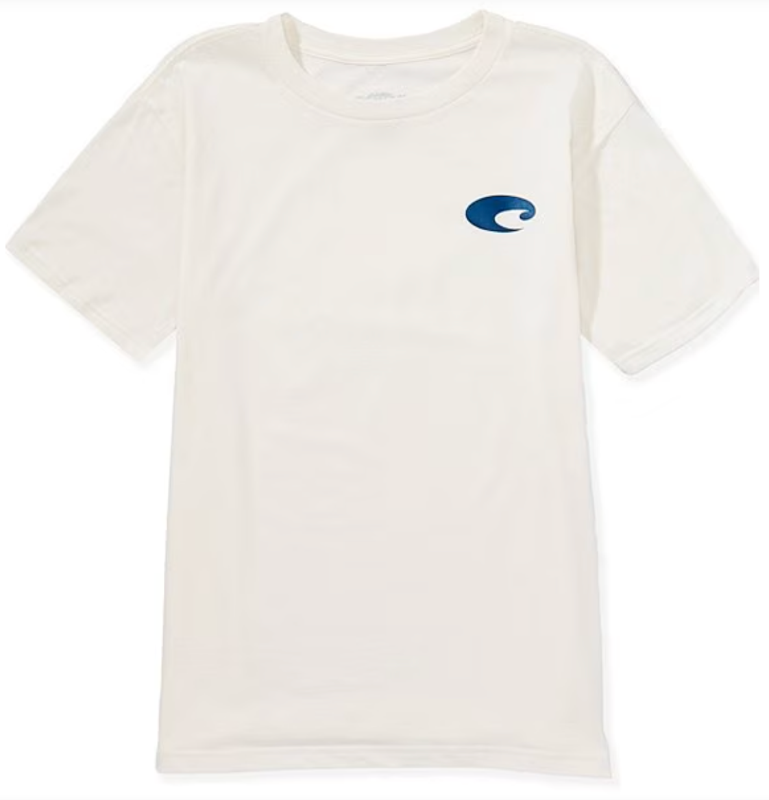 COSTA HOOKED VINTAGE WHITE SHORT SLEEVE