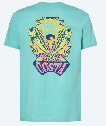COSTA PSYCH ROCK MAHI CHALKY MINT SHORT SLEEVE