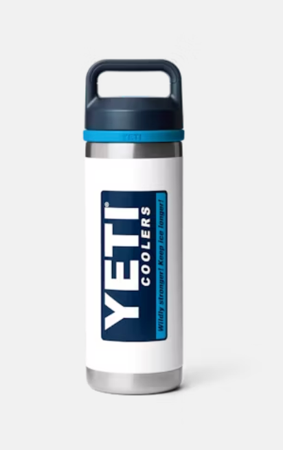 YETI RAMBLER 18 OZ BOTTLE COLOR BLOCKED CHUG