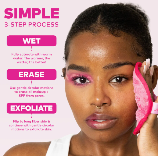 ORIGINAL PINK MAKE UP ERASER PRO