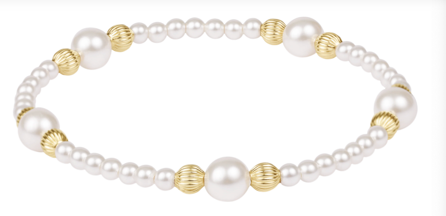 ENEWTON PURPOSE PEARL 6MM DIGNITY PEARL BRACELET