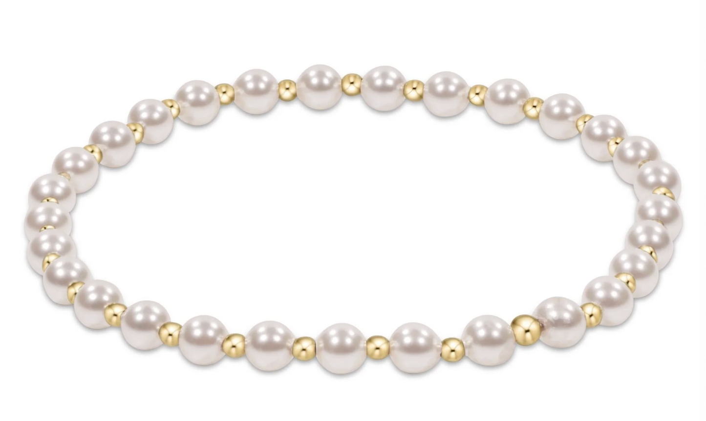ENEWTON GRATEFUL PEARL 4MM BRACELET