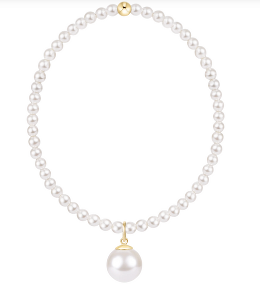 ENEWTON CLASSIC PEARL 3MM BRACELET CLASSIC PEARL 10MM CHARM