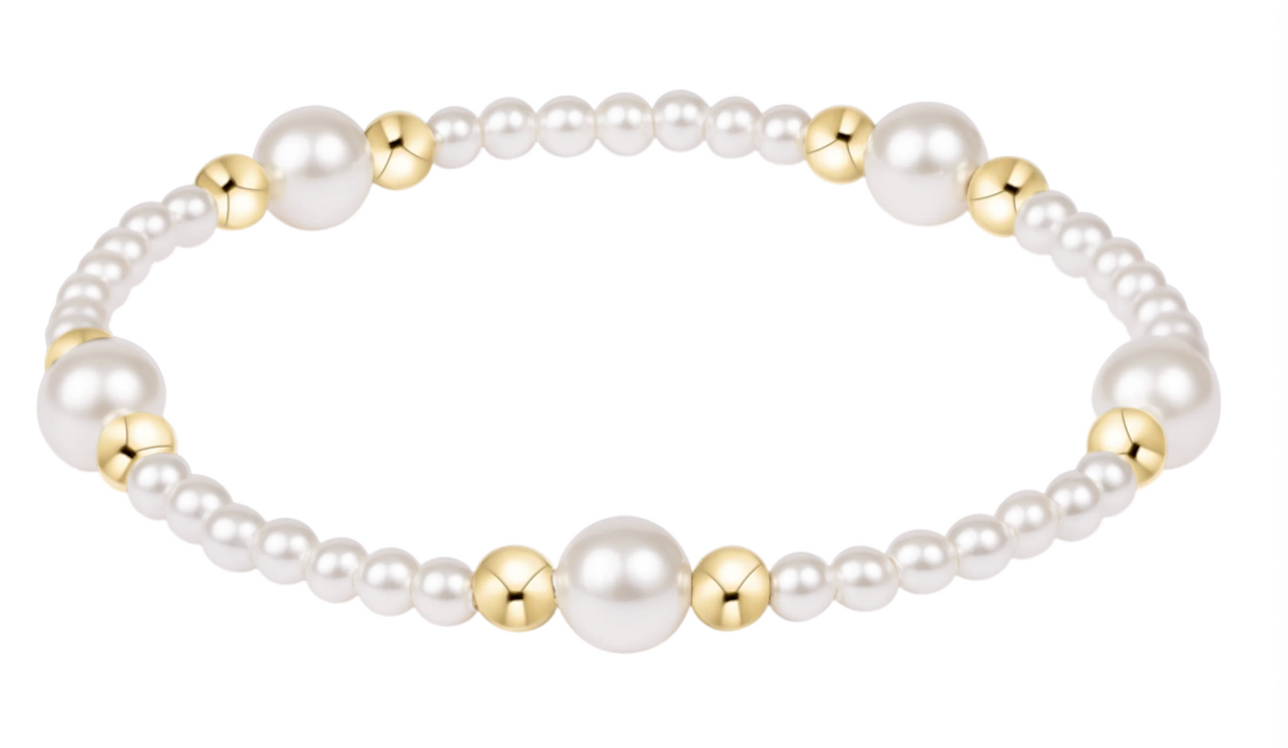 ENEWTON PURPOSE PEARL 6MM PEARL BRACELET