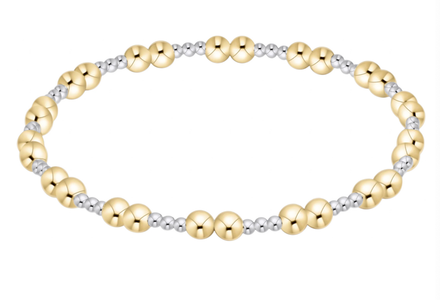 ENEWTON TOGETHER MIXED METAL 4MM BRACELET