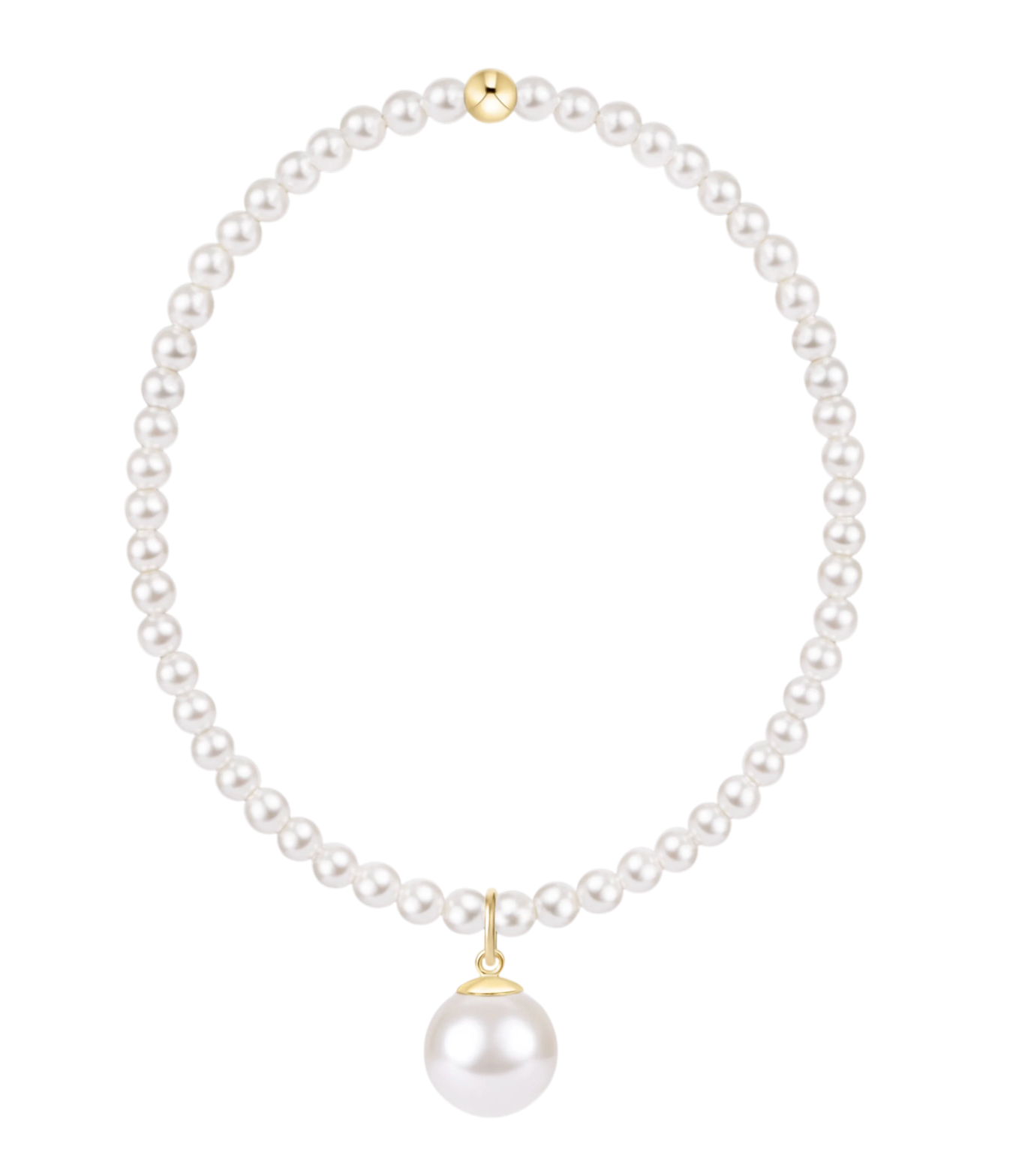 CLASSIC PEARL 3MM PEARL 10MM CHARM EXTENDS