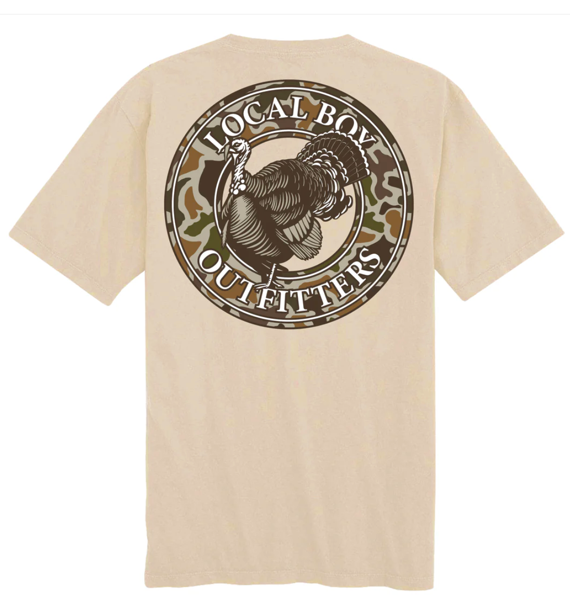 LOCAL BOY ORIGINAL VINTAGE TURKEY SS TEE LATTE
