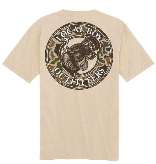 LOCAL BOY ORIGINAL VINTAGE TURKEY SS TEE LATTE