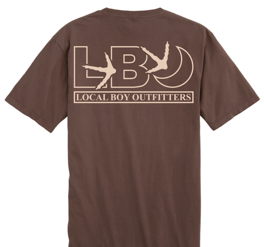 LOCAL BOY LBO TRACK SS TEE ESPRESSO