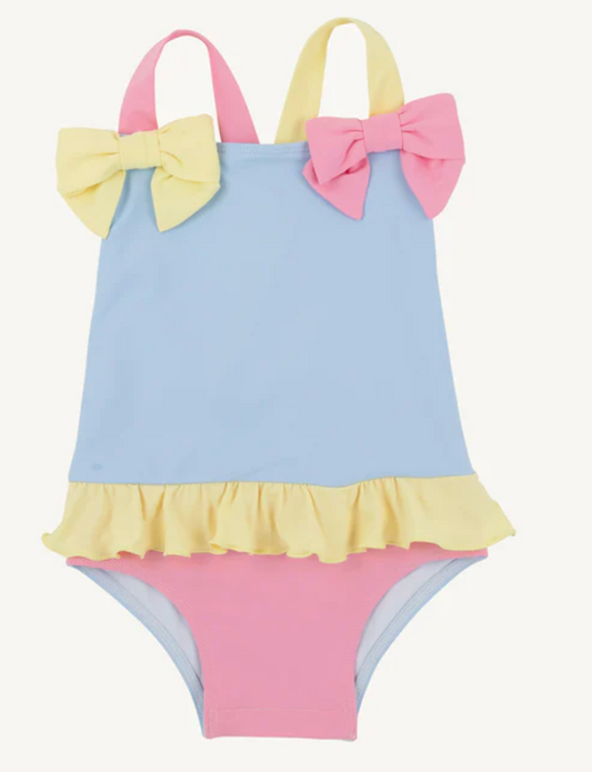 BEAUFORT BONNET TAYLOR BAY BATHING SUIT BEALE STREET BLUE HAMPTONS HOT PINK LAKE