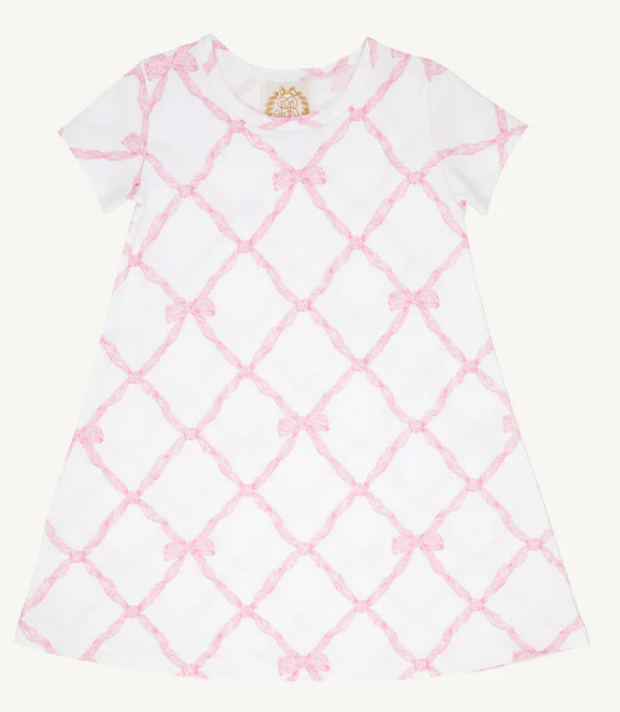 BEAUFORT BONNET POLLY PLAY DRESS SHORT SLEEVE BELLE MEADE BOW