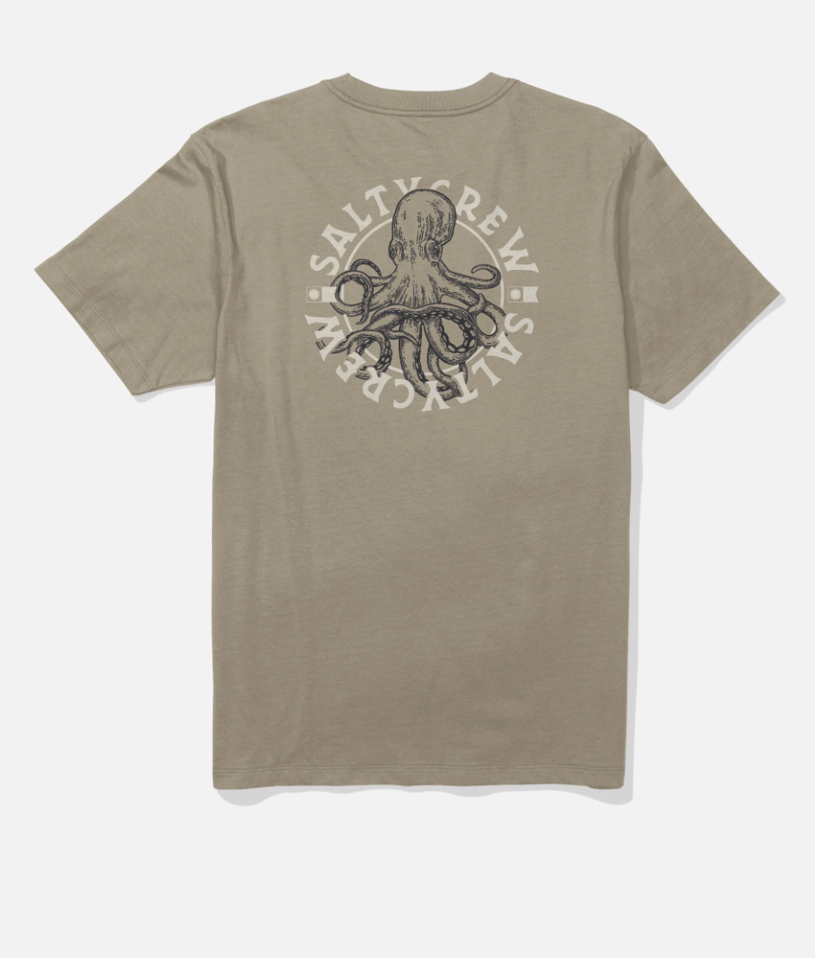 SALTY CREW TENTACLES SS TEE TWIG