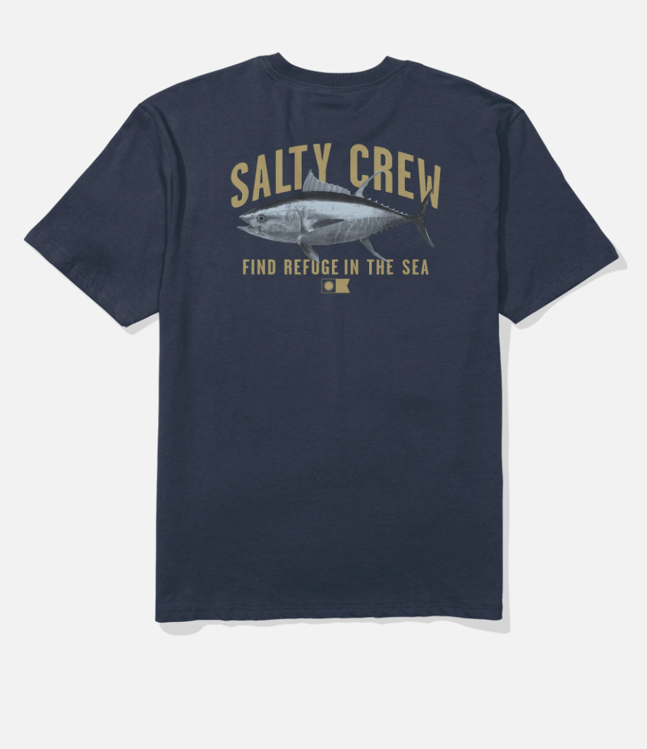 SALTY CREW BITMAP CLASSIC SS TEE NAVY
