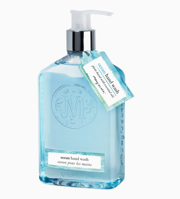 OCEAN HAND WASH BY MANGIACOTTI 12 OZ EMBOSSED BOTTLE