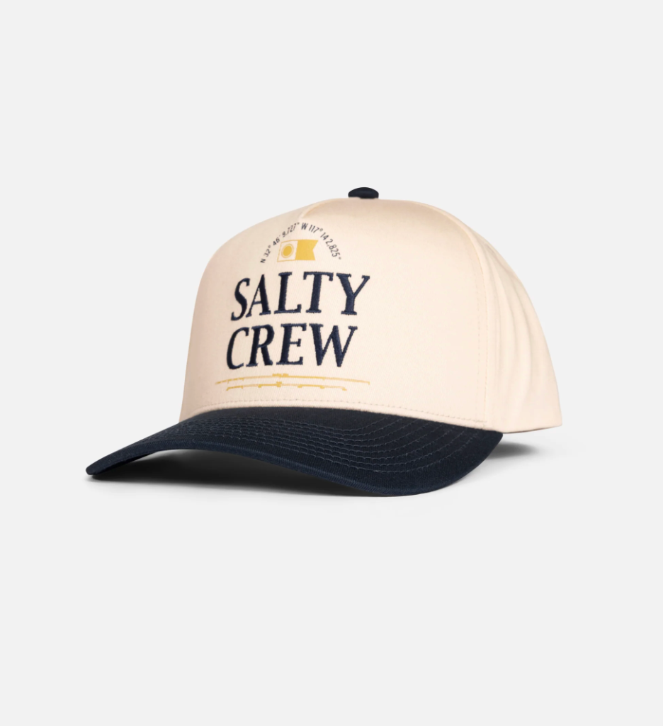 SALTY CREW COORDINATES SNAPBACK OFF WHITE/NAVY