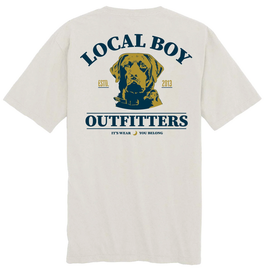LOCAL BOY BUSTER SS TEE SILVER