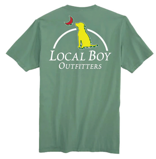 LOCAL BOY FAIRWAY SS TEE LIGHT GREEN