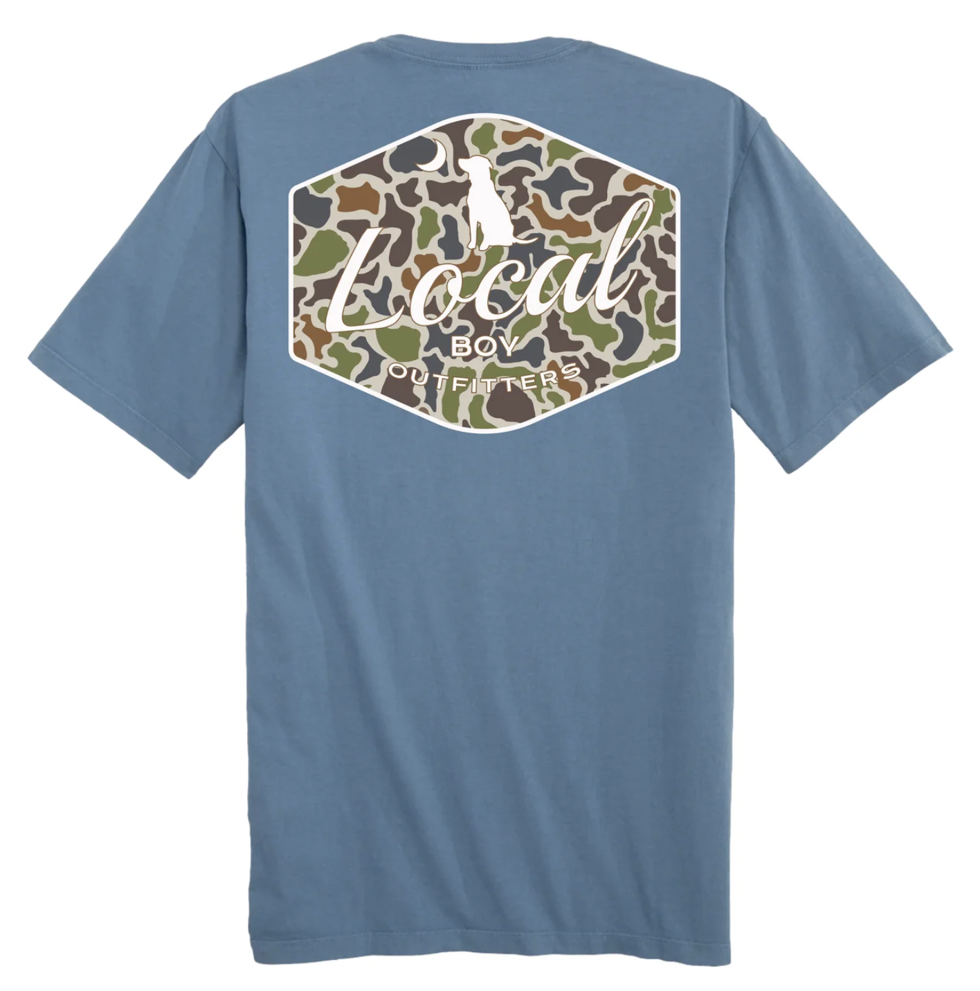 LOCAL BOY LOCALFLAGE SS TEE SLATE