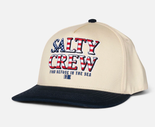 SALTY CREW AMERICA BIRCH NAVY HAT