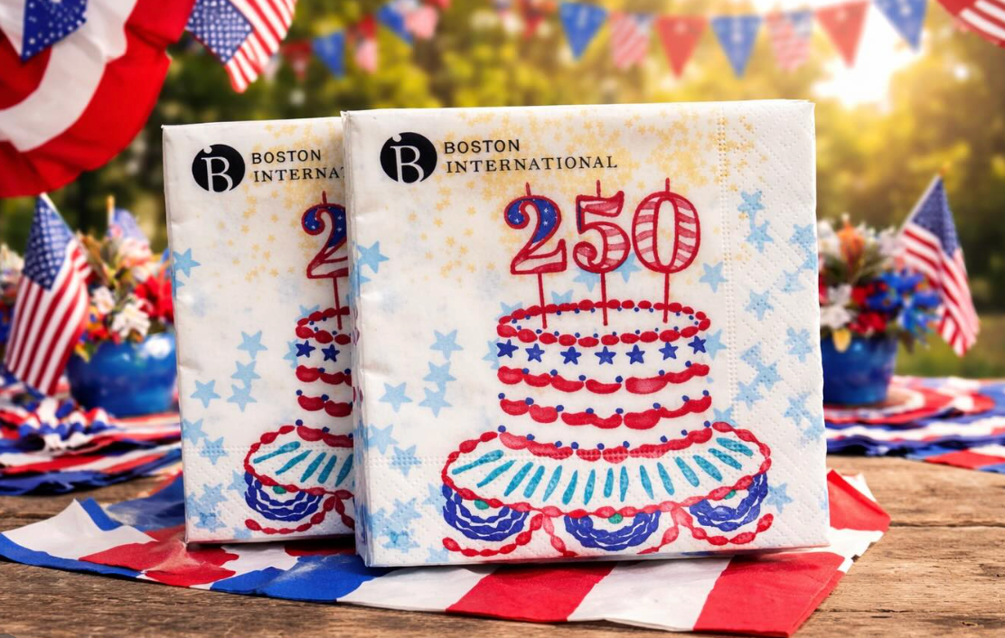 250TH ANNIVERSARY COCKTAIL NAPKIN